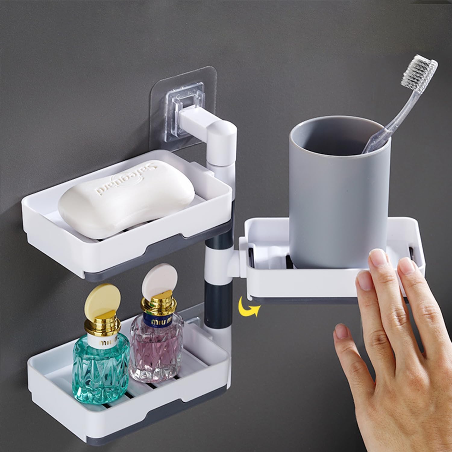 JABONERA PARA DUCHA GIRATORIA
